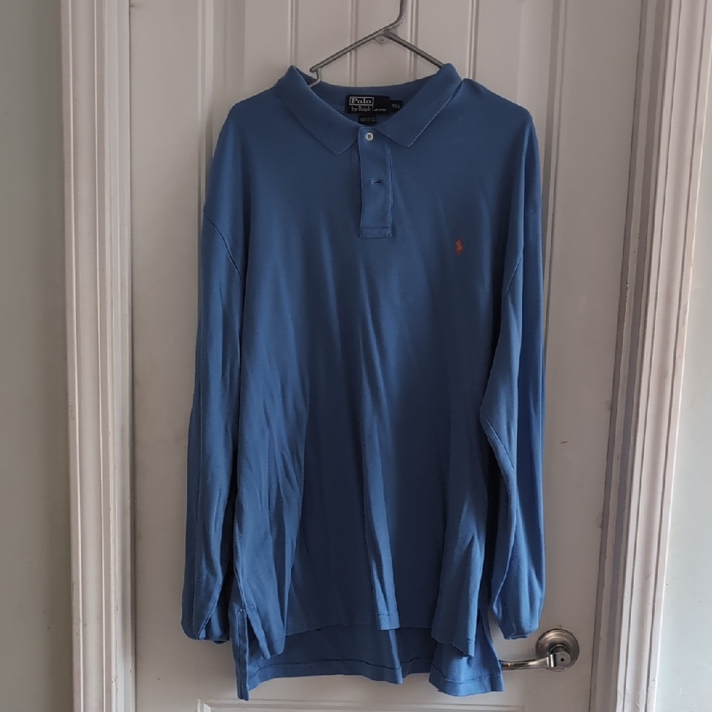 Polo by Ralph Lauren Men's Classic Blue Polo Shirt